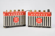two Burgess 5540 7½ volt  "C" batteries wired together
