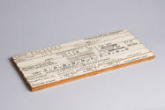 Barth's feed-speed slide rule (in Italian)