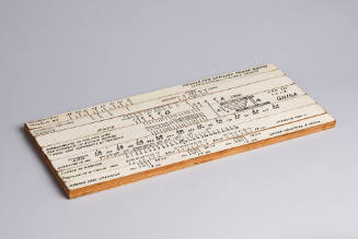 Barth's feed-speed slide rule (in Italian)