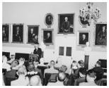 dedication ceremony, in University Hall at Harvard University, at which the IBM Automatic Seque…