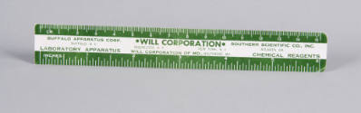 six-inch promotional ruler