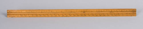 triangular architect's scale