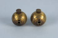 pair of 1.25-inch ball conductors