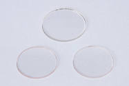 3 polished quartz plates