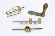 clamp with split spring ends