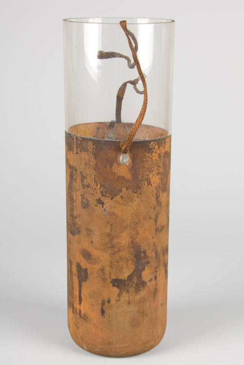 Corning Pyrex Leyden jar condenser