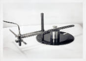 Four photographs of sound equipment in the laboratory of F. V. Hunt