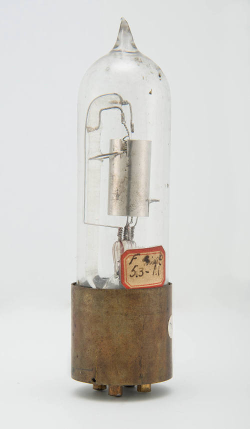 experimental triode tube