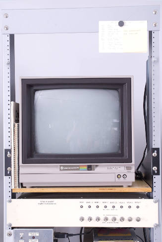 Harvard cyclotron Commodore video monitor 1702